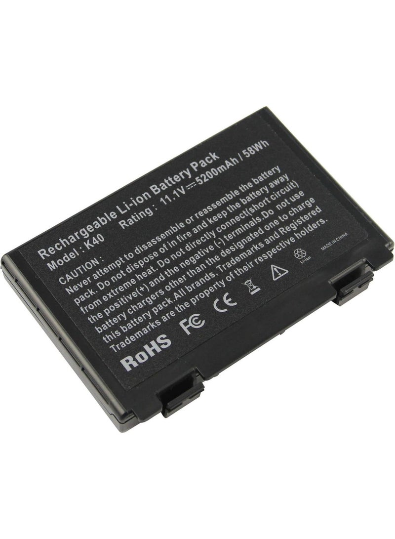 11.1V 5200mAh Laptop Battery A32-F52 / A32-F82 for K50 / X5 / F52 / K51 / F82 Series - Image 1